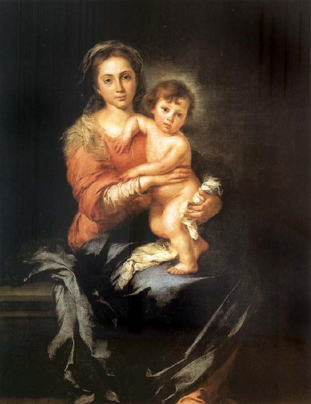 Bartolome Esteban Murillo The Madonna and the Nino France oil painting art